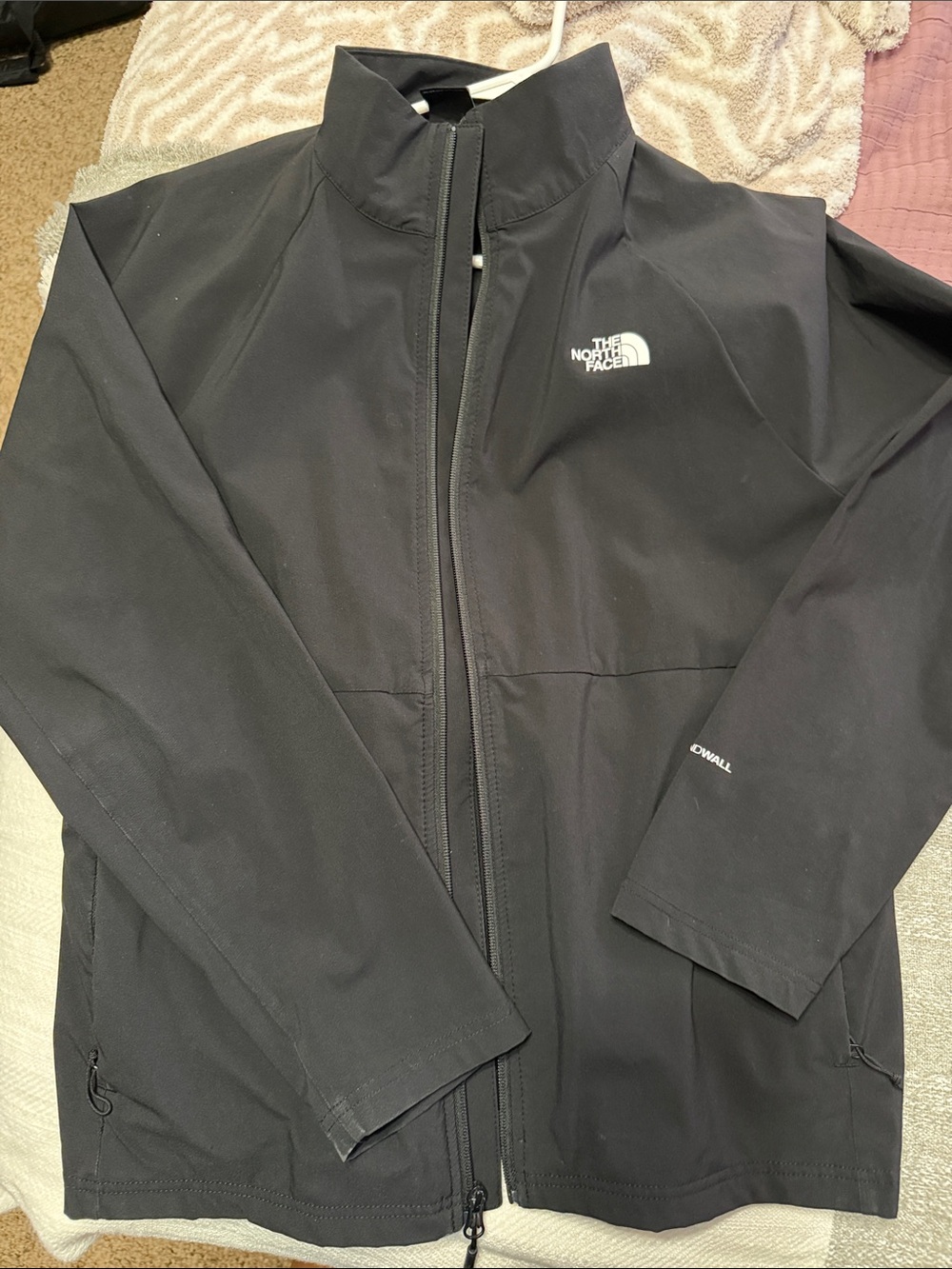 The North Face women’s Black Softshell Jacket